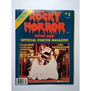 Rocky Horror Picture Show Magazine #1 1976 Official Poster Little Nell